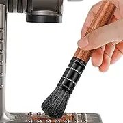 Brush,Wooden Handle Cleaning Brush | Flexible Coffee Powder Cleaning Brush, Soft Coffee Grinder Cleaning Tool for Coffee Shop, Market