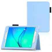 MCC For Samsung Galaxy Tab A 10.5 T590 T595 Smart Folio Case Cover PU Leather [Sky Blue]