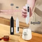 Three Speeds Egg Beater USB Rechargeable Cream Beater Milk Whisk Home