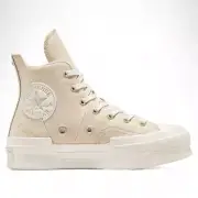 Converse Chuck 70 Plus Hi Metal Rings Shoes Miso Glaze Brown A11176C Women's