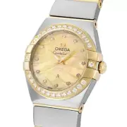 Omega Constellation Plume 123.25.24.60.57.001 Yellow New