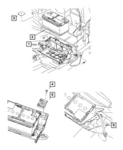 Genuine Mopar Storage Battery US BBH8F001AA