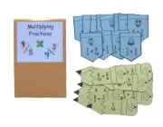 Teacher Made Math Center Learning Resource Game Multiplying Fractions