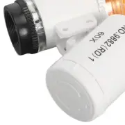 60X Mini Microscope Pocket Loupe Magnifying Glass With UV LED Light For Dete ECA