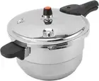 Stainless Steel Pressure Cooker, 5L/6L/8L Stovetop Pressure Canner with Steamer