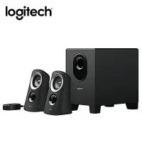 在飛比找Yahoo奇摩購物中心優惠-羅技 logitech 2.1聲道 電腦喇叭系統 Z313