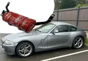 for BMW Z4 E85 Fire extinguisher holder bracket