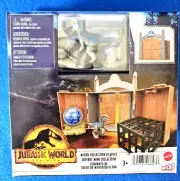 JURASSIC WORLD DOMINION MICRO WORLD PLAYSET , NEW, MATTEL,