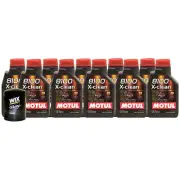 10L Motul 8100 X-CLEAN 5W40 Wix Racing Filter Motor Oil Change Kit API SN