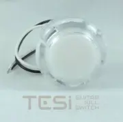 Tesi DITO XL Snap In 30MM Arcade Button Guitar Kill Switch - Clear