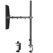 Extra Tall Single Monitor Desk Mount Stand with 31.5inch Pole for 13 to 32 in...