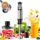 5-in-1 Hand Stick Blender 1200W Mixer Chopper Whisk Frother Beaker BPA-Free