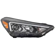 Passenger Side Headlight For Hyundai Tucson 2019-2021 Halogen with Bulb(s) CAPA (for: Hyundai)