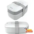 Bentgo Kids Childrens Lunch Box Bento-Style Lunch Durable Modern 2 Containers