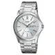 CASIO 經典簡約復古時尚日曆星期腕錶(MTP-1239D-7A)-銀白/40mm