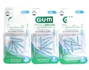 3 Packs of GUM Proxabrush 8ct WIDE Go-Between Refills - 24 Total