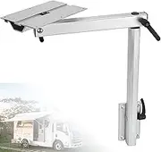 RV Removable Table Leg, 360° Aluminum Alloy Swivels Rv Table Leg Bracket, Adjustable Height, RV Accessories Furniture Legs for RV, Caravan, Motorhome, Camper, Travel Trailer, Computer Workstations