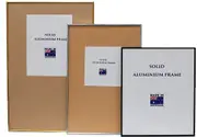 Aluminium Poster frame, photo frame, A0, A1, A2, A3, A4 size, MDF backing, side