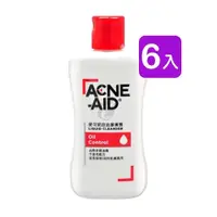 在飛比找PChome24h購物優惠-Acne-Aid愛可妮 控油潔膚露 100ml (6入)