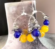 CLEARANCE HBCU SOROR Inspired Hoop Earrings