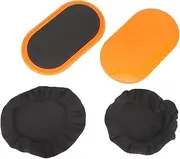 2Pcs Oval Yoga Sliding Disks,Workout Sliders Disc Exercise Sliders Fitness Discs Core Sliders Sports Fitness Disc Training Slider Exercise Workout Slide Mat Equipment