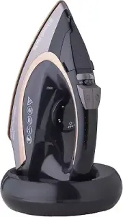 Freedom Cordless Steam Iron, RHC580, 2400W (AU Plug), Copper Coated Ceramic S...