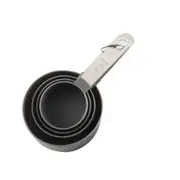 Stainless Steel Measuring Spoon 4-Piece Set With Scale Baking Tool Combination��Green)