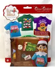 Elf on the Shelf Sweet Treats Tees 3 T-Shirts w/Keepsake Suitcase New/Unopened