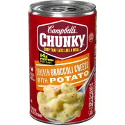 Chunky Soup, Chicken Broccoli Cheese Soup, 18.8 Oz Can