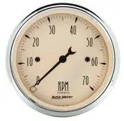 Auto Meter G/O 3-1/8in 7000RPM Tach