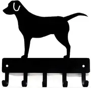 (Large 23cm wide) - Labrador Retriever Dog Leash Hanger/ Key Rack