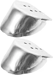 Milisten Enhance Stability Metal Stilt Heel Brackets Drywall Stilts Replacement Parts Portable Heel Brackets