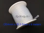 1 Roll (20 ft) RC Clear Color Gasoline Fuel Line Tubing D4mmxø2.5mm US SELL SHIP