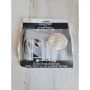 Halloween white freaky fabric home hanging web decor