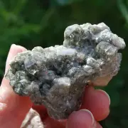 2.5in 49g Scenic Chlorite Quartz Crystal Cluster, Brazil
