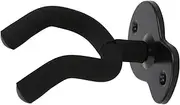 Guitar Wall Mount Holder,Guitar Protective Support Bracket,Bass Rack Hook with Mounting Accessories (Black)