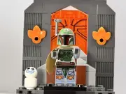 LEGO Star Wars Minifigure sw0396 Boba Fett (Beard stubble) from 9496