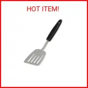 Chef Craft Select Turner/Spatula, 10.5 inch, Stainless Steel/Black