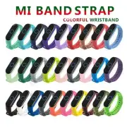 Replacement Silicone Smart Watch Band Strap Watch For Xiaomi Mi Band 5 6