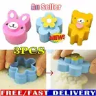 3X Flower BrMCd Mold Cake Toast Bento Maker Sandwich Cutter Rabbit Crust CookRY