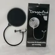 DragonPad by Enabled MICROPHONE Pop Filter NEW In Box Adjustable