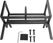 Record Storage Rack Shelf Music Albums Display Organizer for Books Magazines Carbon Steel Design (1 Tier)