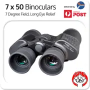 7x50 Binoculars Astronomy / Great Eye Relief, 6.8° Degree FOV inc. Tripod Adapt.