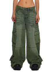 [Current Mood] Get A Life Wide Leg Cargo Pants
