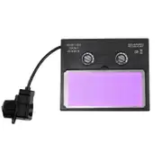 Solar Auto Darkening Welding Lens Panel Welding Helmet Mask Automatic Filtering Lampshade Eye Goggle black