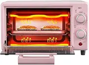 10L Mini Countertop Oven Toaster Oven Multi-Function Small Mini Home Electric Automatic Electric Oven Mini Cake-Baking Multifunction Household