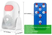 Stand Alone Motion Sensor Alarm Entry Chime Alert Sound W/ IR Remote DC 5V Power