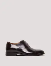 Hawes & Curtis Brown Leather Oxford Shoe Size: 10