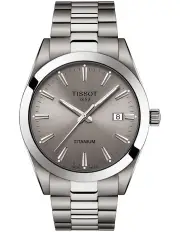 [Tissot] Gentleman Titanium T1274104408100 Watch in Grey