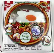 Stretcheez Pizza Beef Eggs Tomatoes Play Food Kids Stretchy Pretend Toppings